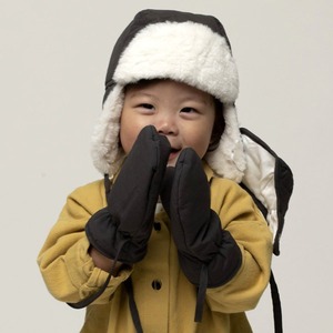 퍼니베베 방한모자 장갑세트 유아동 겨울모자