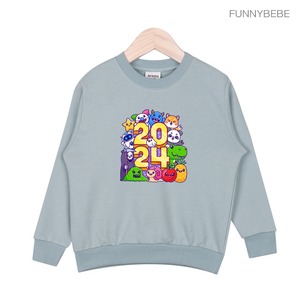 퍼니베베 2024 맨투맨 쭈리 아동  키즈 티셔츠 A205